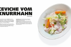 Das Meer – Ceviche vom Knurrhahn