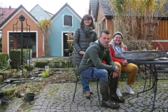 Margit Hausmann und Sohn Hans